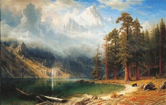 National Parks Seen in Paintings: Mount Corcoran by Albert Bierstadt