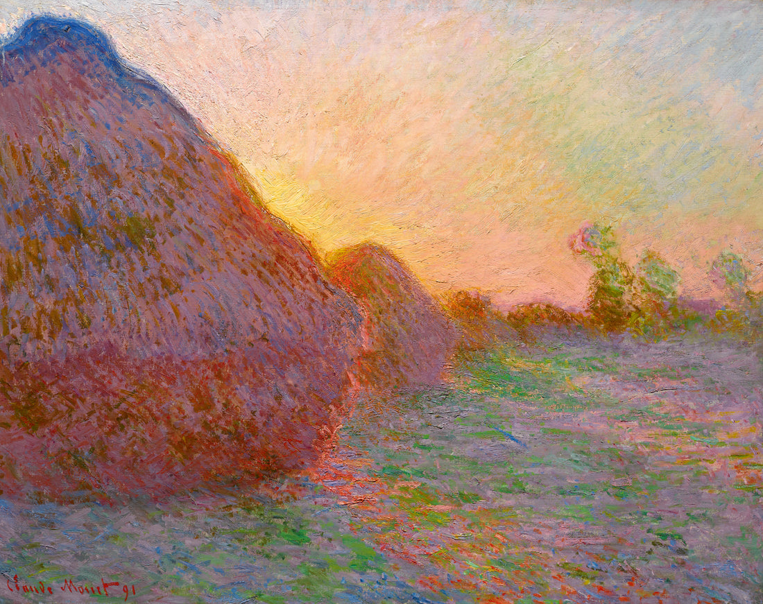 Exploring Monet's Mastery: The Haystacks Series