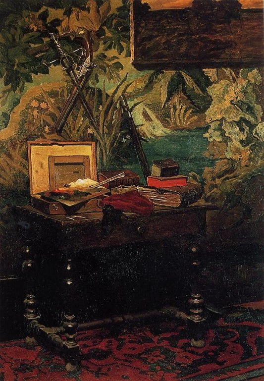 Corner of a Studio by Claude Monet 1861