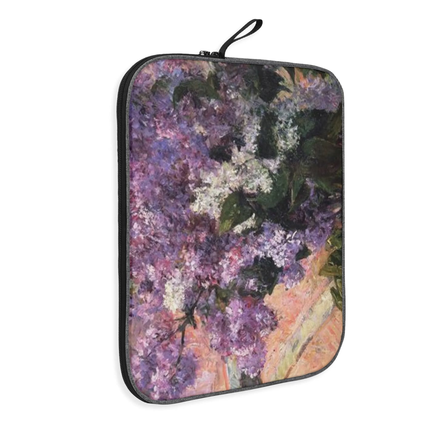 Lilacs on a Window by Mary Cassatt Tablet Sleeve Compatible with Laptop Bag 13 inch 14 inch