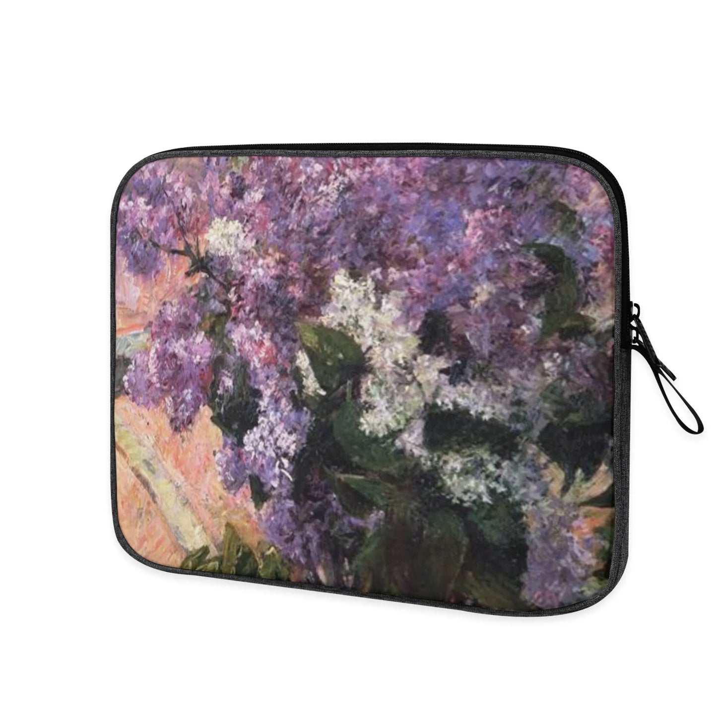 Lilacs on a Window by Mary Cassatt Tablet Sleeve Compatible with Laptop Bag 13 inch 14 inch