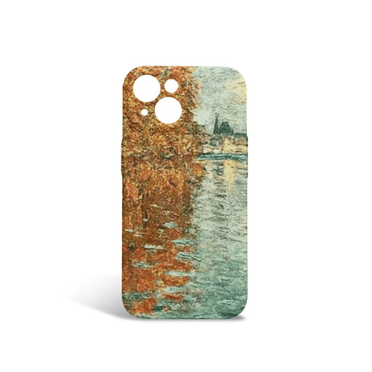 Autumn Effect at Argenteuil by Claude Monet iPhone 15 Phone Case