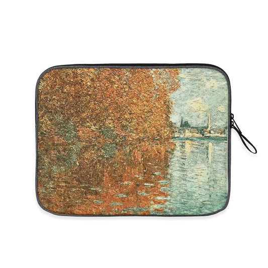 Autumn Effect at Argenteuil by Claude Monet Tablet Sleeve Compatible with Laptop Bag 13 inch 14 inch