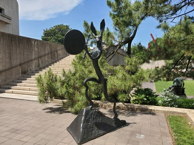 Hirshhorn Sculpture Garden The Drummer by Barry Flanagan