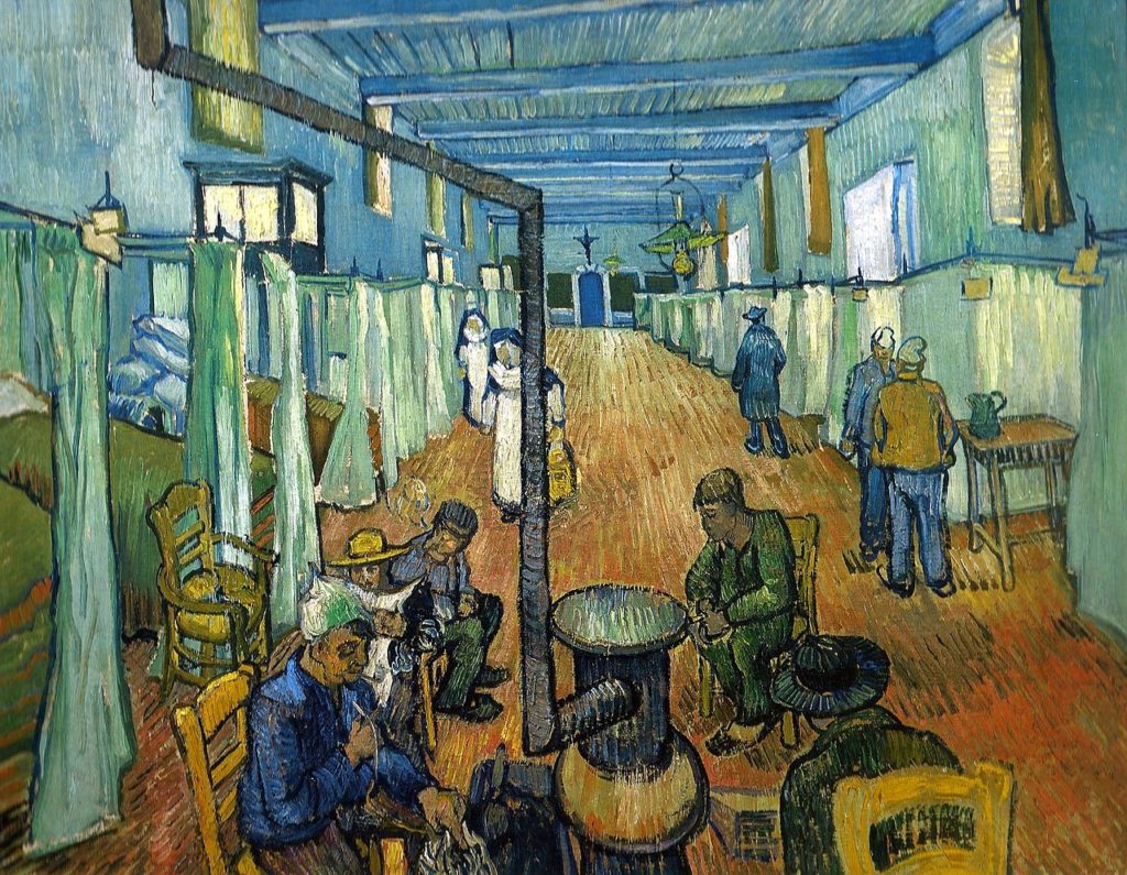 Vincent Van Gogh Asylum Painting
