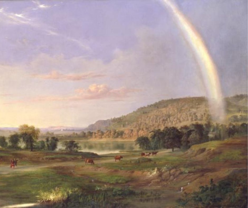 Rainbow from Landscape with a Rainbow