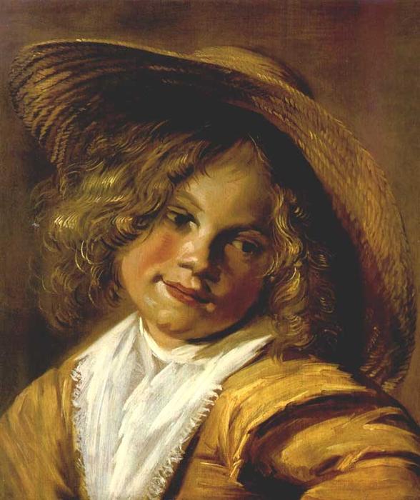 Girl with a Straw Hat by Judith Leyster