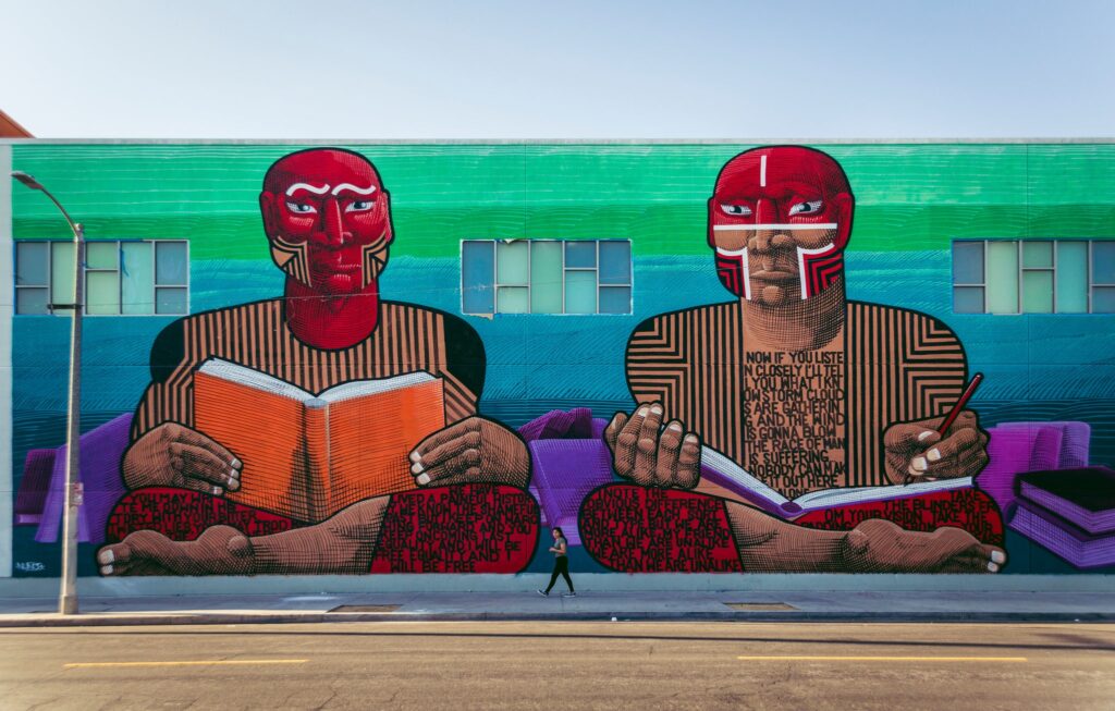 International Women’s Day Street Art Maya Angelou Mural Festival