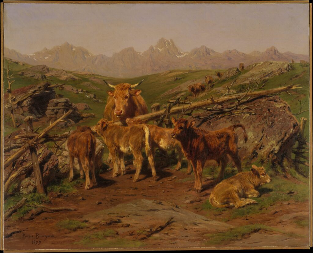 Weaning the Calves, 1879 by Rosa Bonheur