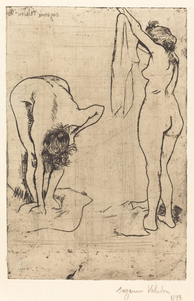 Suzanne Valadon, Femmes au bain, 1893
