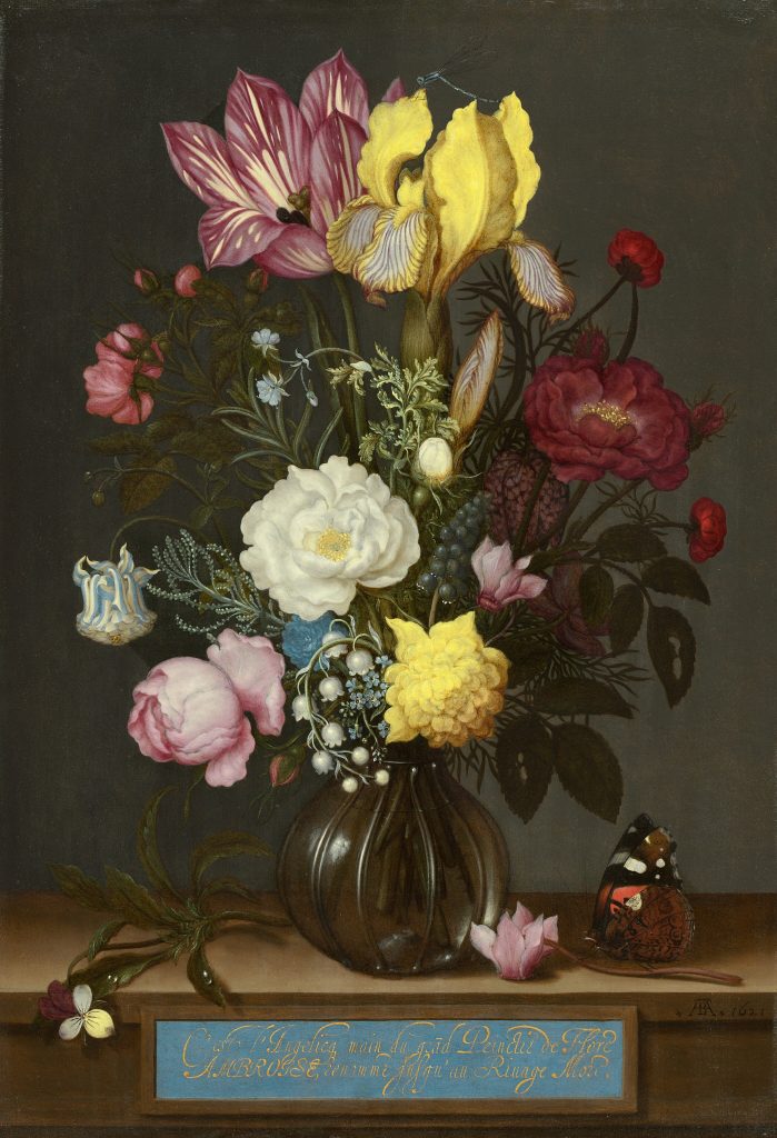 Example of Bosschaert Flower Painting