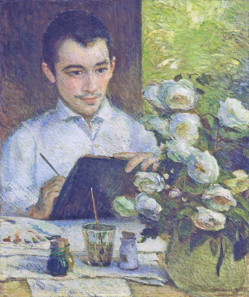 Notable Work 5: Pierre Painting a Bouquet of Flowers